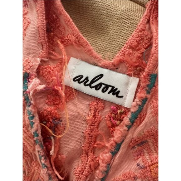 Arloom. One-of-a-Kind Huipil Pink Top. Size M/L. - Picture 7 of 7